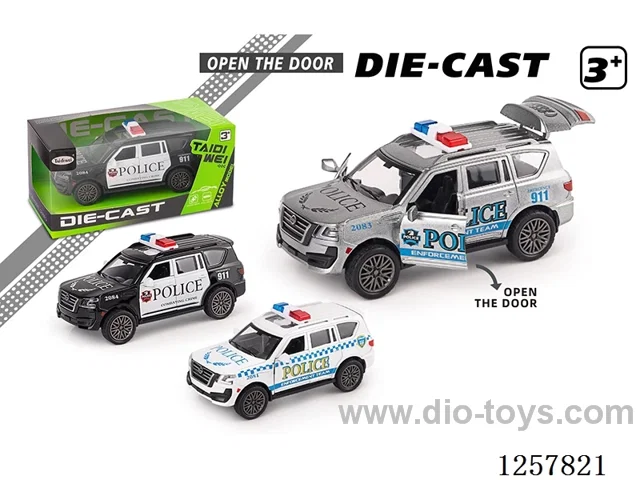 1:32 pull back alloy car