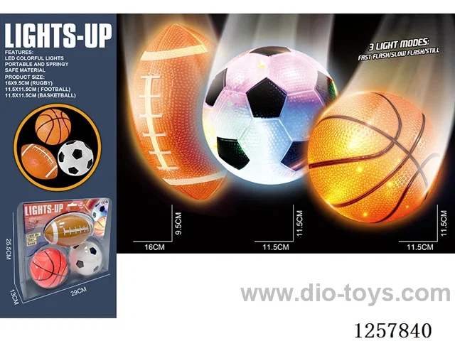 Light-Up Inflatable Ball