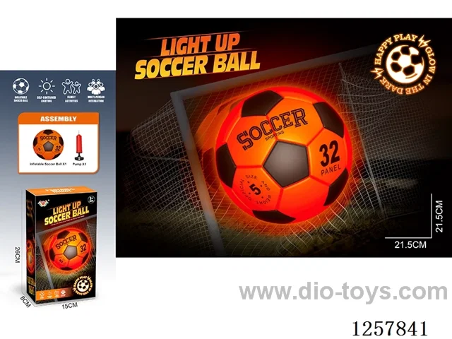 Light-Up Inflatable Soccer Ball