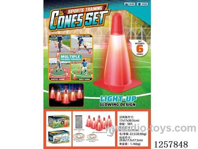Training Barrier Sign with Lights