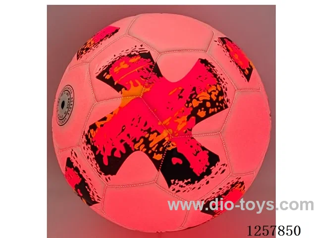 21.5cm Light-Up Soccer Ball, Battery-Operated (Glossy Leather )