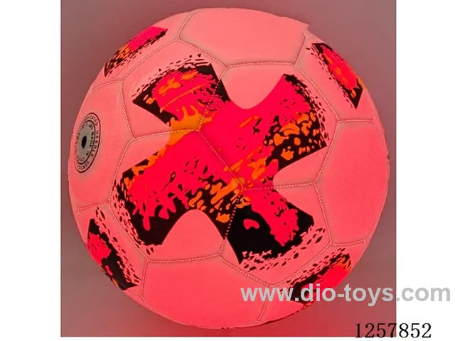 21.5cm Light-Up Soccer Ball, Battery-Operated (Matte Leather )