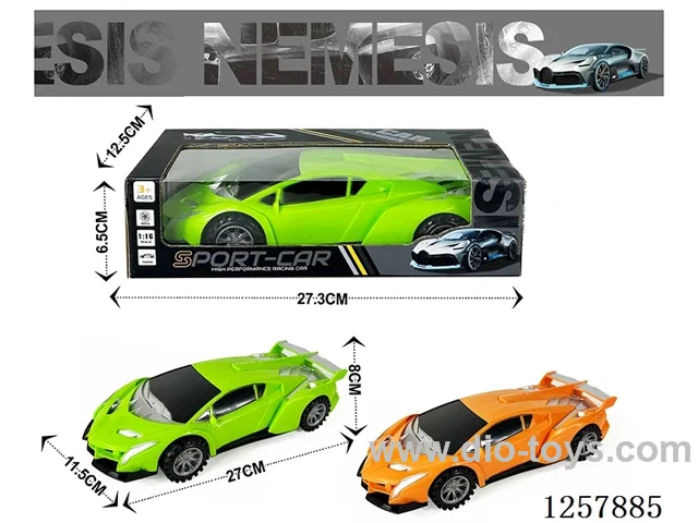 1:16 inertia car