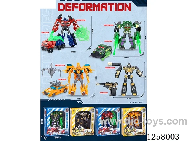Transformer toys 4 mixed