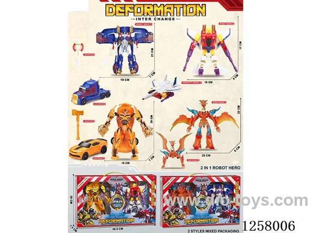 Transformer toys 4 mixed