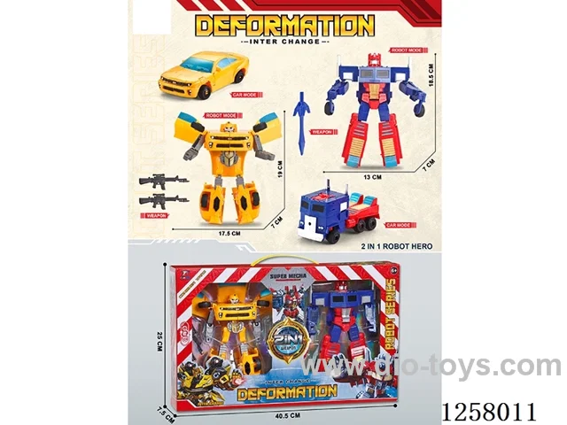 Transformer toys 2 types