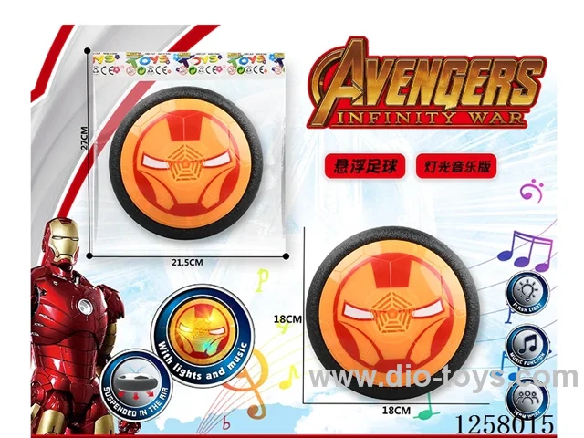 Iron Man Hover Soccer Ball W L/M