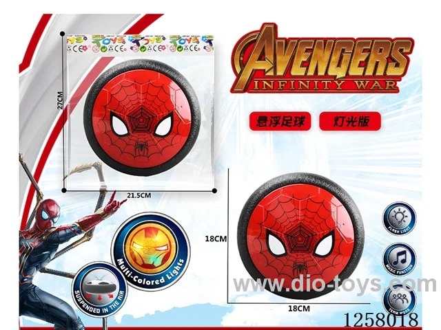 Spider-Man Hover Soccer Ball with Lights