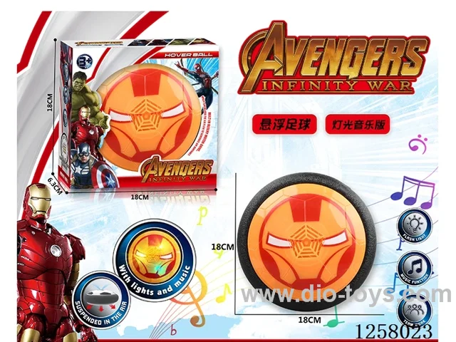 Iron Man Hover Soccer Ball W L/M