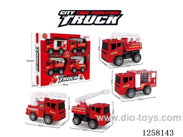 4 in 1 inertia fire truck