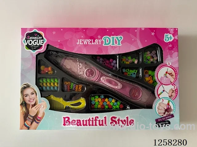 Bead weaving machine set