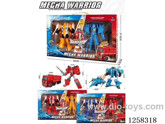 Transforming Mecha Toys 3 colors