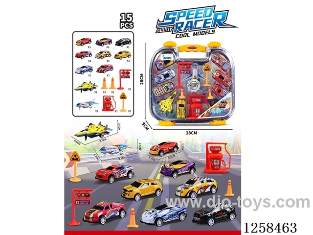 pull back alloy car 15PCS