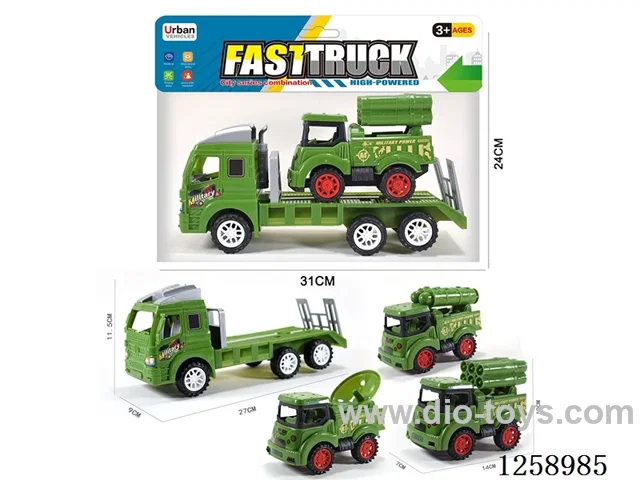 Inertia Tow Truck + Military Vehicle