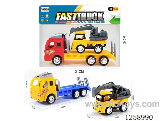 Inertia Tow Truck + Free Wheel Excavator