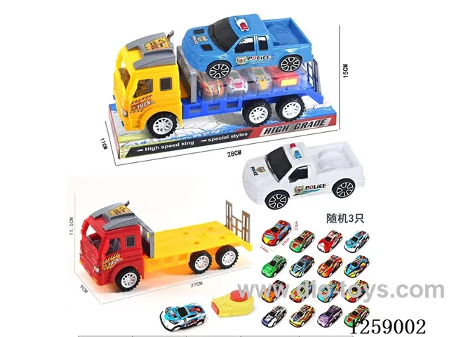 Inertia Tow Truck + Inertia Police Car