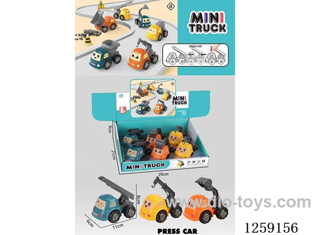 PP Press Engineering Vehicle 6PCS