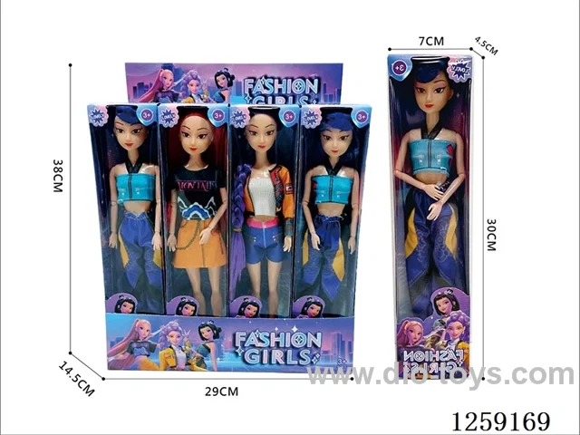 11 inch Barbie 12PCS