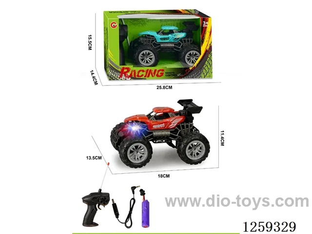 1: 22 4ch skeleton RC car with light (included battery)