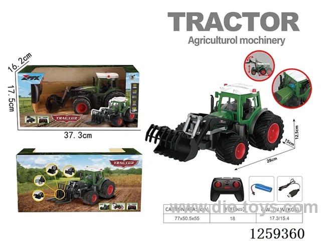 2.4G 6ch farmer's car with lights