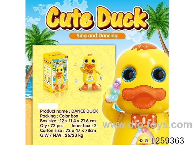 Dancing Duck W L/M not included battery
