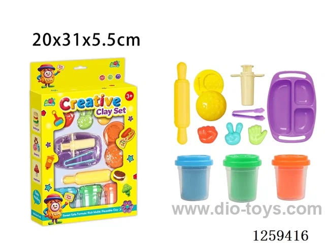 Color clay set