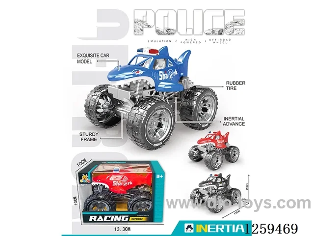 inertia police car