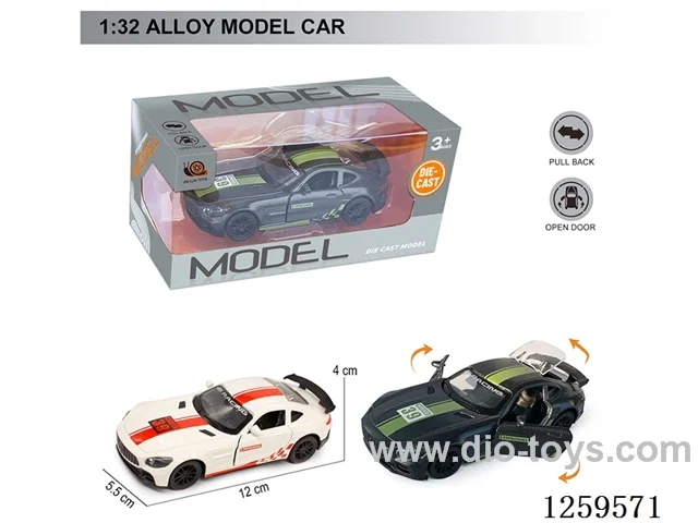 1:32 pull back alloy car 2 colors