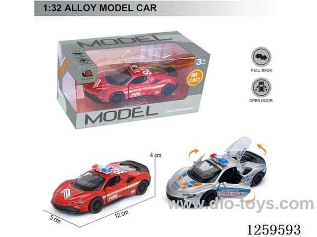 1:32 pull back alloy car 2 colors