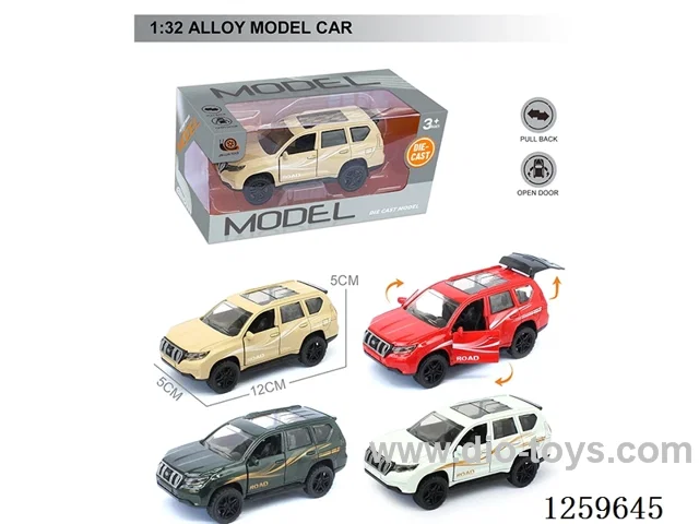1:32 pull back alloy car 4 colors