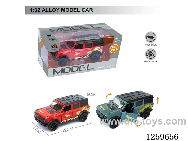 1:32 pull back alloy car 2 colors