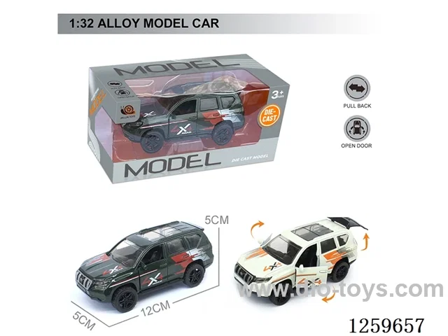 1:32 pull back alloy car 2 colors