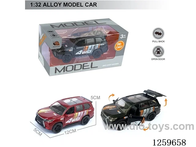 1:32 pull back alloy car 2 colors
