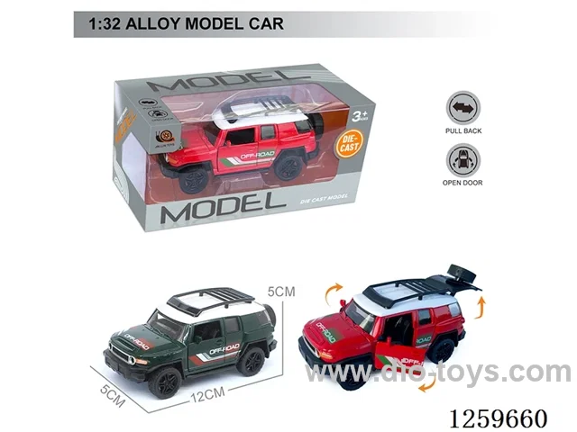 1:32 pull back alloy car 2 colors