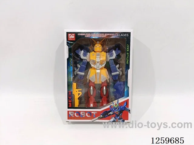 robot with light included battery
