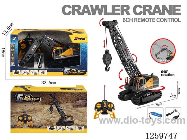 1:24 6ch RC Crane (40MHz) included battery