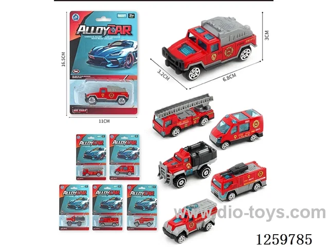 1:64 free wheel alloy car