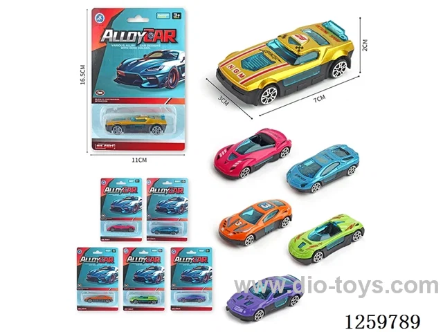 1:64 free wheel alloy car