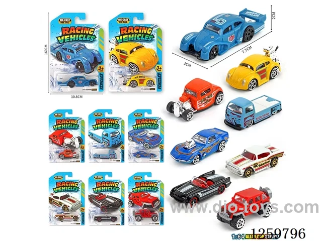 1:64 free wheel alloy car