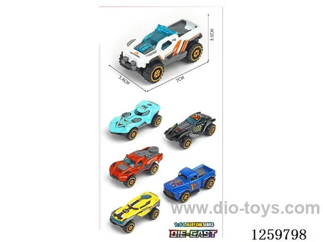 free wheel alloy car