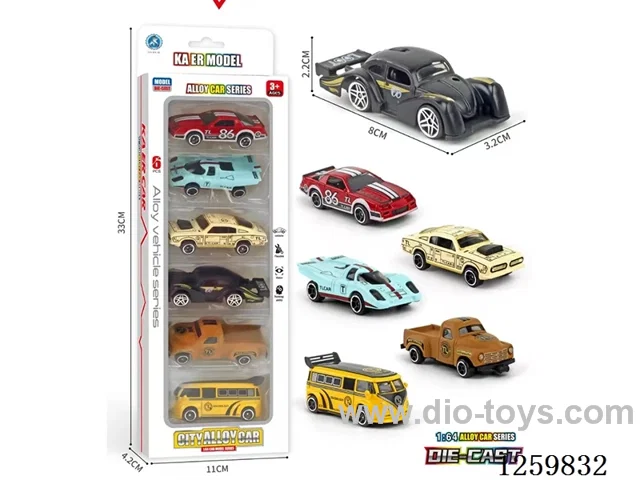 free wheel alloy car