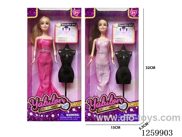 11.5 inch solid-body Barbie /2 mixed