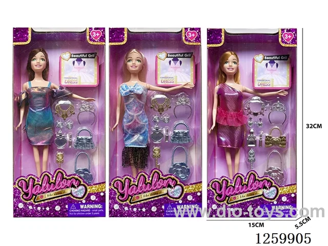 11.5 inch solid-body Barbie /3 mixed