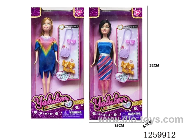 11.5 inch solid-body Barbie /2 mixed