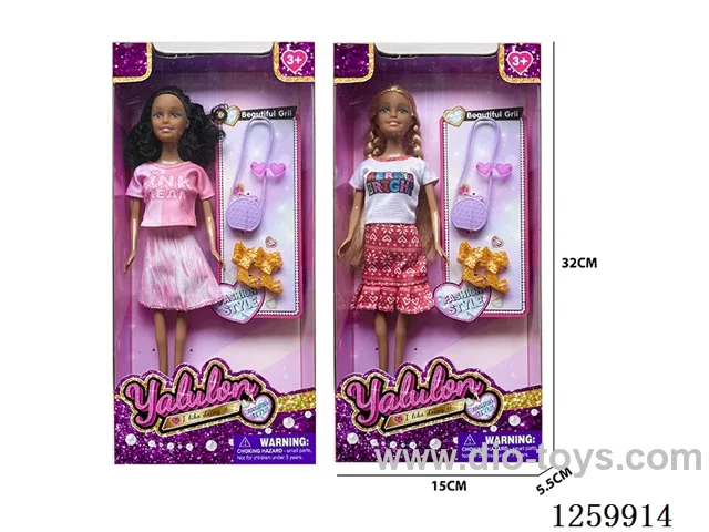11.5 inch solid-body Barbie /2 mixed