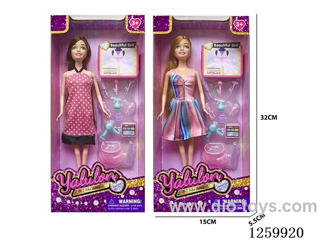 11.5 inch solid-body Barbie /2 mixed