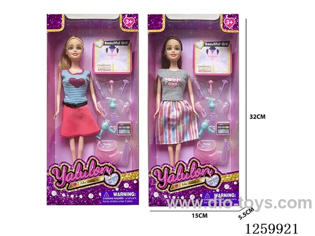 11.5 inch solid-body Barbie /2 mixed