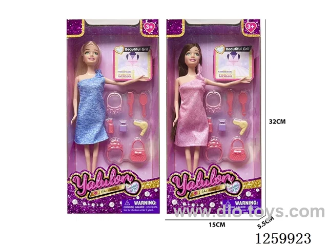 11.5 inch solid-body Barbie /2 mixed