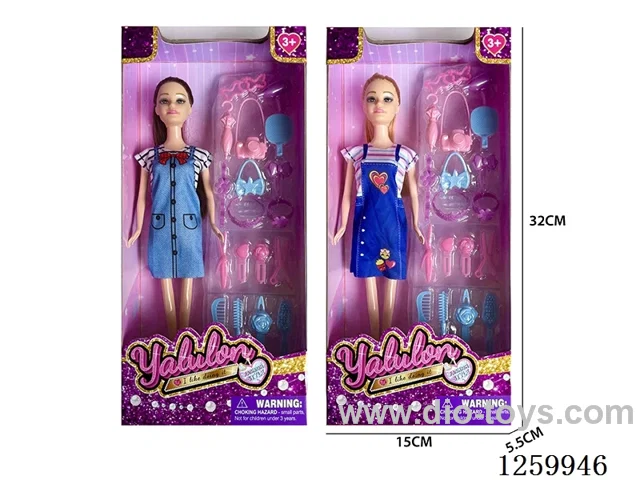 11.5 inch solid-body Barbie /2 mixed