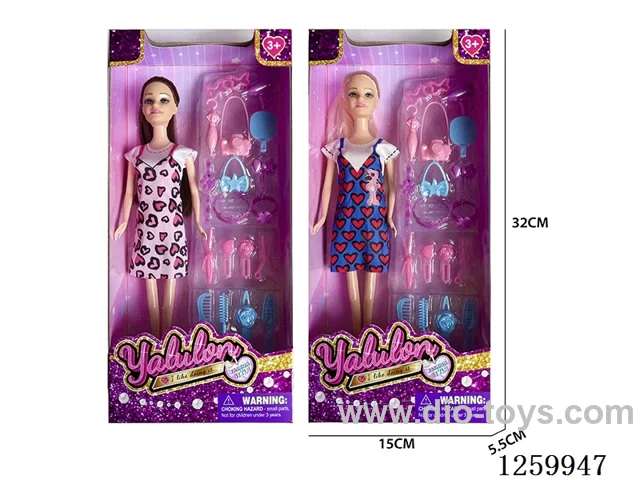 11.5 inch solid-body Barbie /2 mixed